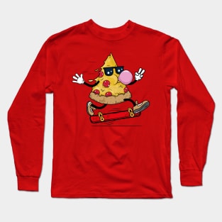 Pizza skating Long Sleeve T-Shirt